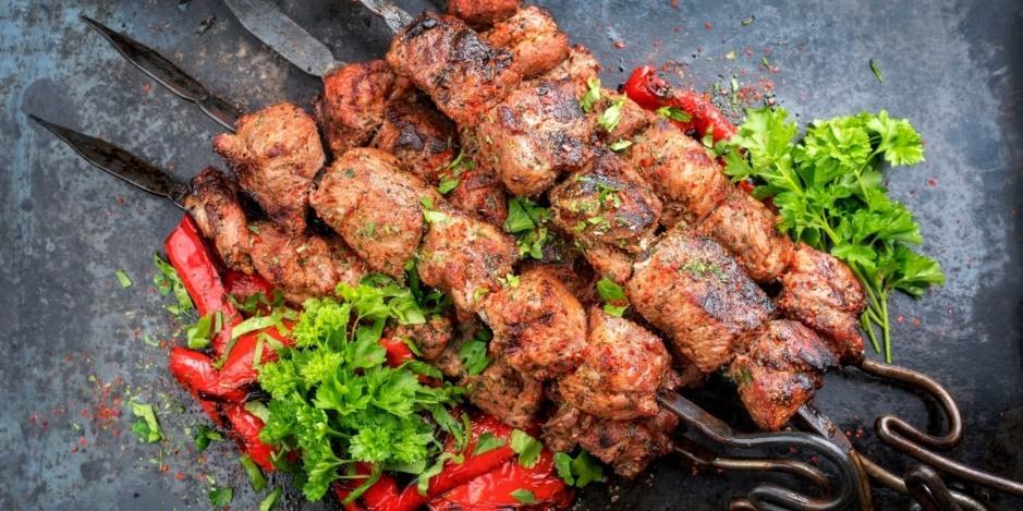 Шашлык из свиной шейки
